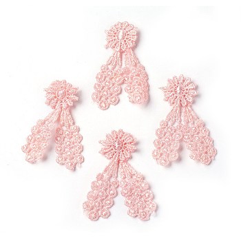 China Factory Polyester Lace Costume Accessories, Flower 55~60x40~45mm ...