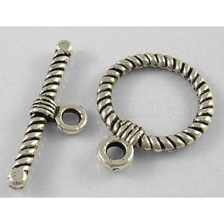 ibetan Style Alloy Toggle Clasps LF1298Y-1