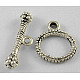 Tibetan Style Alloy Toggle Clasps LF1076Y-1