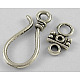 Tibetan Style Hook and Eye Clasps LF1278Y-1