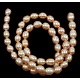 Grado de hebras de perlas de agua dulce cultivadas naturales A23WE011-1