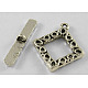 Tibetan Style Toggle Clasps LF5017Y-NF-1