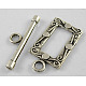 Tibetan Style Alloy Toggle Clasps LF5079Y-NF-1