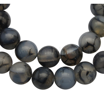 Natural Agate Beads AGAT-12D-9-1