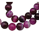 Natural Striped Agate/Banded Agate Beads AGAT-12D-3-1