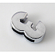 Alloy Number Slide Charms ALRI-A114-3-2