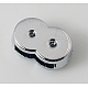 Alloy Number Slide Charms ALRI-A114-8-2
