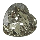 2-Hole Acrylic Faceted Heart Sewing Buttons AR2970-16MM-19-1