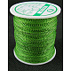 メタリック糸  刺しゅう糸  芝生の緑  1mm/連  約0.8ヤード（109.36m）/ロール AS003-1