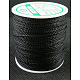 メタリック糸  刺しゅう糸  ブラック  1mm/連  約0.8ヤード（109.36m）/ロール AS012-1