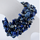 Gemstone Chip Bracelets B225-4-2