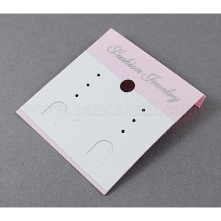 Plastic Earring Display Card BCOF-S012-1