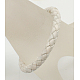 Braided Imitation Leather Bracelet BFS026-1-2