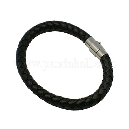 Leather Bracelets BJEW-H141-1-1