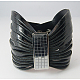 Leather Cord Bracelets BJEW-D049-1-1