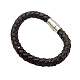Leather Bracelets BJEW-H142-3-1