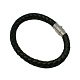 Leather Bracelets BJEW-H143-1-1
