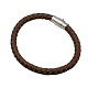 Leather Bracelets BJEW-H145-1-1