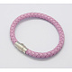 Leather Bracelets BJEW-H145-7-1