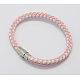 Leather Bracelets BJEW-H145-M-2