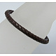 Braided Leather Cord Bracelets BJEW-H179-1-2