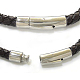 Fashion Leather Bracelets Making BJEW-N116-36-2