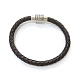 Fashion Braided Leather Cord Bracelet Making BJEW-N116-55-1