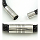 Fashion Braided Leather Cord Bracelets Making BJEW-N116F-182-3