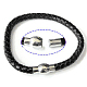 Fashion Braided Leather Bracelets Making BJEW-N130-1-1