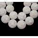 Frosted Crackle Glass Beads Strands CCG-18D-11-1