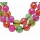 Crackle Glass Beads Strands CCG-8D-26-1