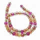 Crackle Glass Beads Strands CCG-9D-3-2