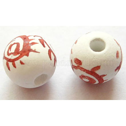 Handmade Porcelain Beads CF062Y-1