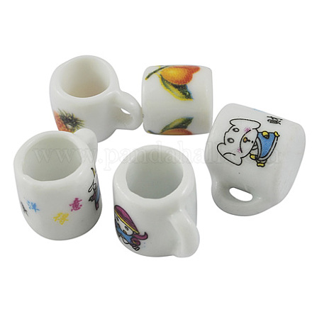 Handmade Porcelain Pendants CF501Y-1