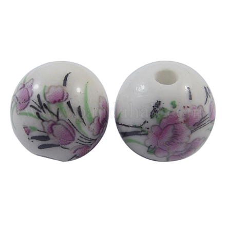 Handmade Porcelain Beads CFF041Y-1