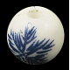 Hechos a mano de los abalorios de la porcelana azul y blanca CF169Y-1