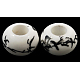 Abalorios europeos de porcelana hechas a mano CF223Y-1