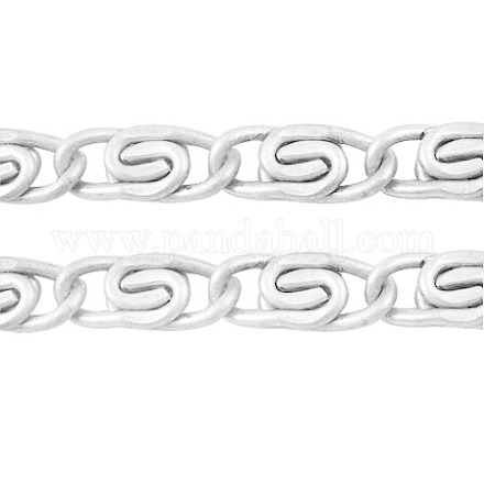 Железные цепи lumachina с серебряным покрытием CHM003Y-S-1