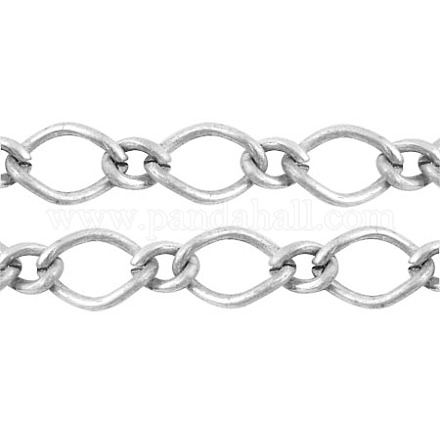 Cadenas hechas a mano de hierro cadenas figaro cadenas madre-hijo CHSM026Y-N-1