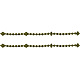 Brass Ball Chains CHC014Y-AB-1