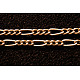 Iron Handmade Chains Figaro Chains Mother-Son Chains CHSM001Y-R-2