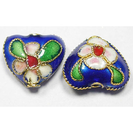 Abalorios cloisonne hecho a mano CLB052Y-10-1