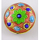 Handmade Cloisonne Perlen CLB055Y-15-1
