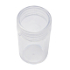 プラスチックビーズ収納ケース  ボトル  透明  サイズ：幅さ約26mm  長さ48mm CON-G001-2-1