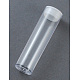 プラスチックビーズ収納ケース  ボトル  透明  サイズ：長さ約5.5cm  幅1.5cm  容量：2ml（0.06液量オンス） CON-S007-1
