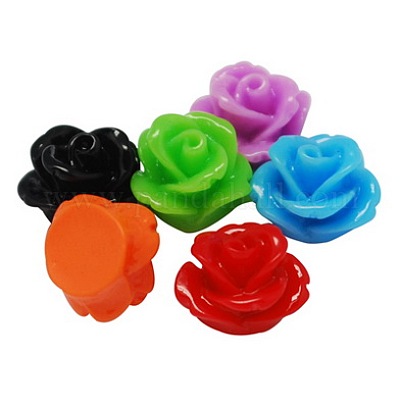 Непрозрачные кабошоны из смолы CRES-B348-M-1