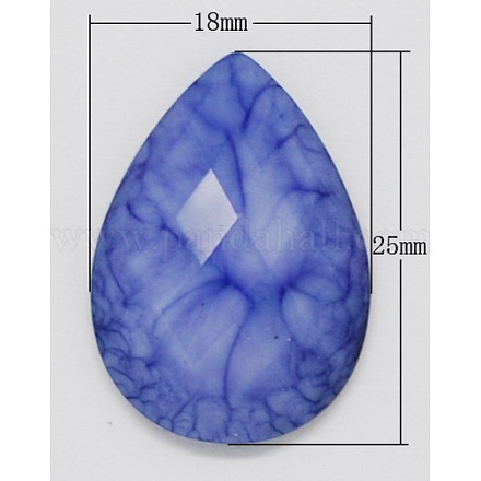 Resin Cabochons CRES-S119-1-1