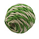 Handmade Woven Paper Beads CR191Y-4-1