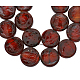 Chapelets de perles vernissées manuelles D199-2-2