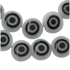 Бусы лэмпворк ручной работы D218-8mm-1